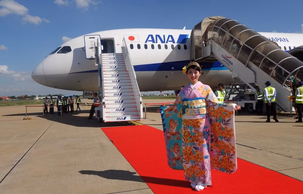 Proponen a aerolínea japonesa reanudar vuelos con Camboya ảnh 1 Proponen a aerolínea japonesa reanudar vuelos con Camboya ảnh 1