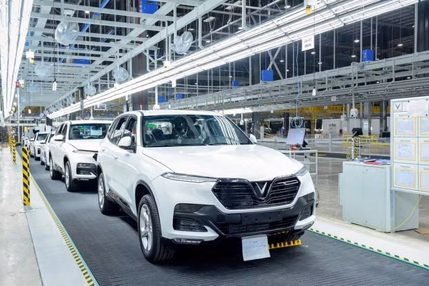 Fabricante automotriz vietnamita VinFast vendió miles unidades en mayo ảnh 1