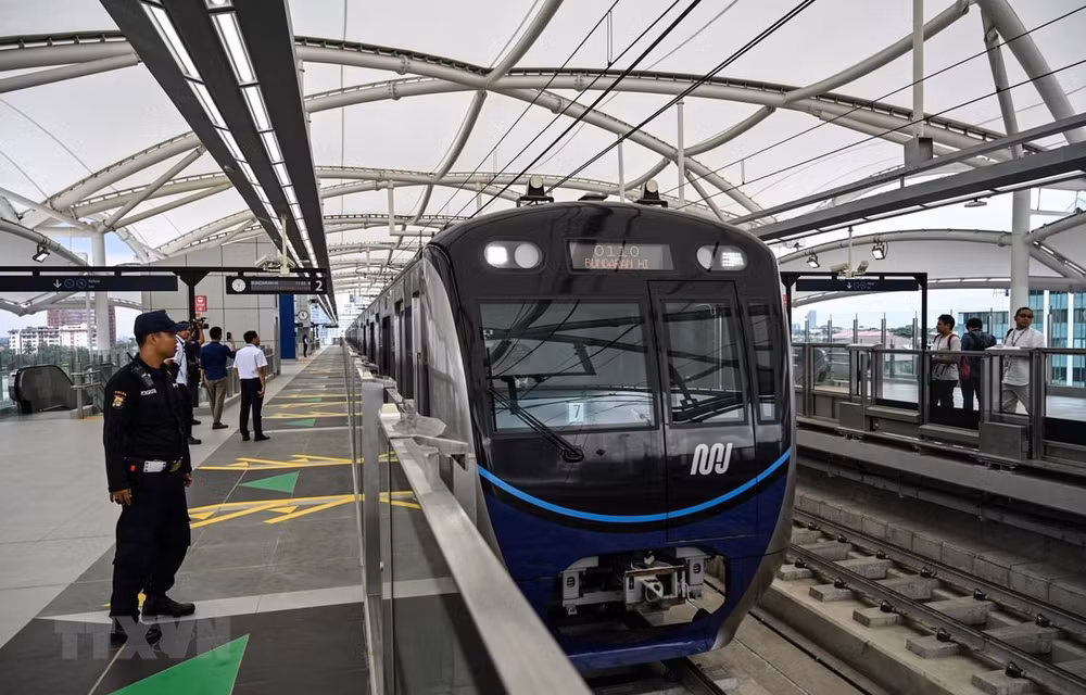 Indonesia destina fondo millonario para servicios de metro en Yakarta ảnh 1