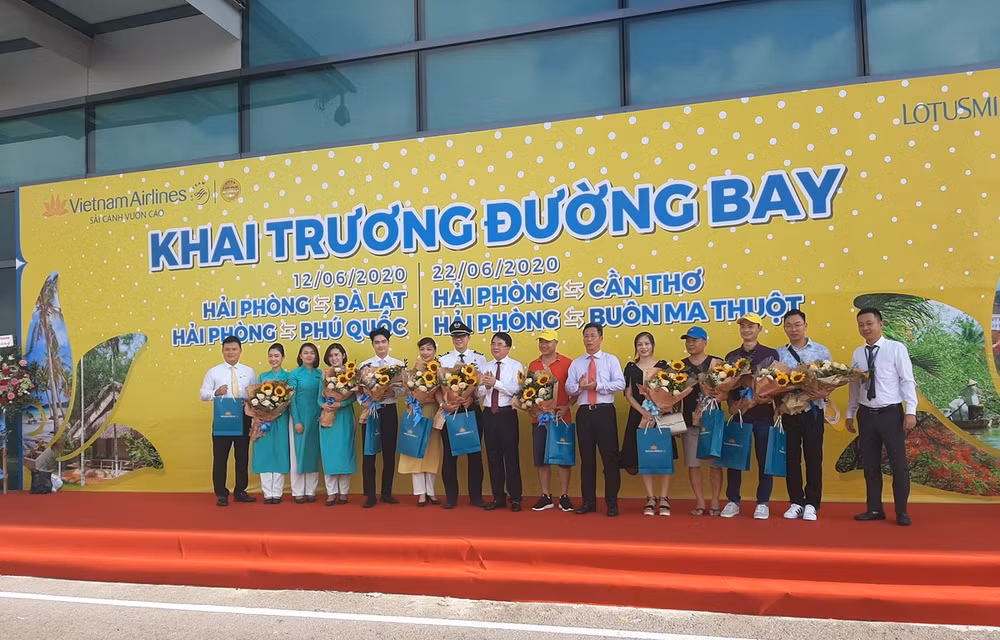 Vietnam Airlines inaugura siete rutas domésticas ảnh 1 Vietnam Airlines inaugura siete rutas domésticas ảnh 1