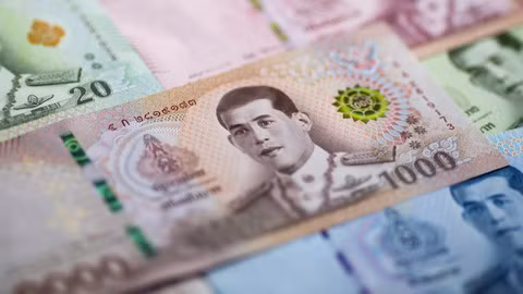 Listo Banco de Tailandia para frenar la reciente apreciación del baht ảnh 1