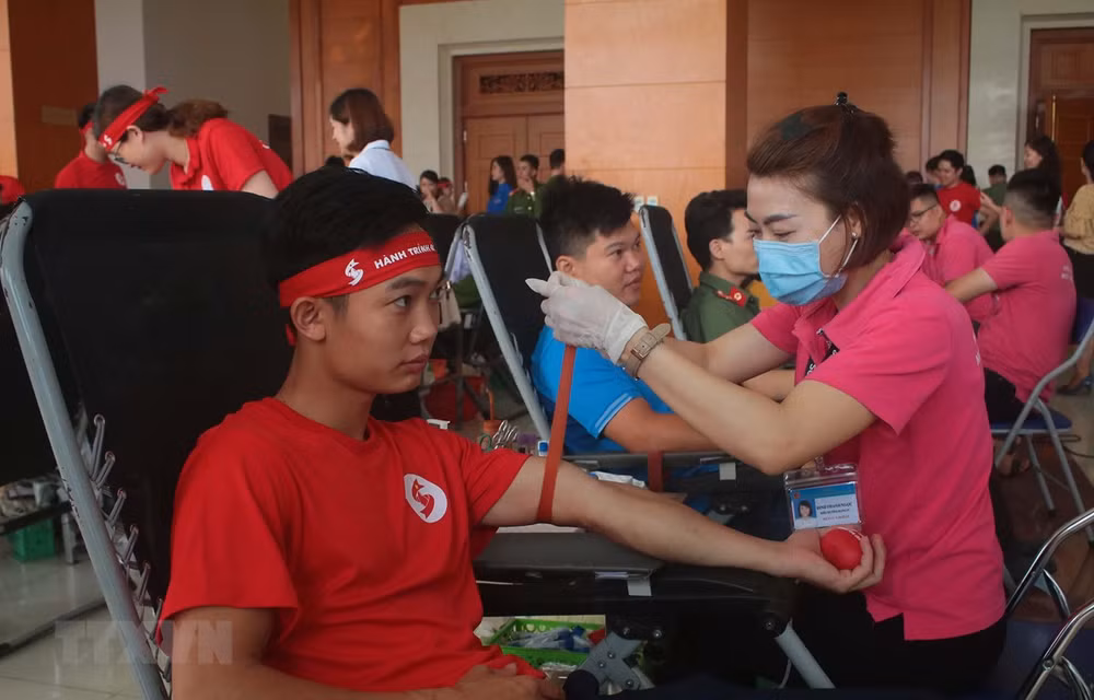 Honran a donantes de sangre en Ciudad Ho Chi Minh ảnh 1 Honran a donantes de sangre en Ciudad Ho Chi Minh ảnh 1