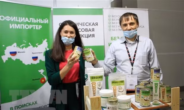 Marca vietnamita ha vuelto popular y afirmado su calidad en el mercado de Rusia ảnh 1 Marca vietnamita ha vuelto popular y afirmado su calidad en el mercado de Rusia ảnh 1