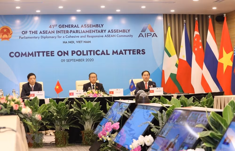 Efectúan reunión del Comité de Asuntos Políticos de la AIPA ảnh 1