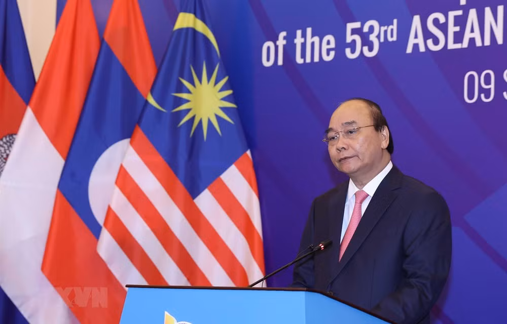 Premier de Vietnam interviene en Reunión 53 de Ministros de Relaciones Exteriores de la ASEAN ảnh 1