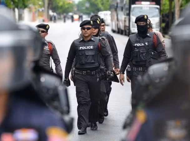 Policía de Sección Especial tailandesa protegerá Casa del Gobierno de los manifestantes ảnh 1
