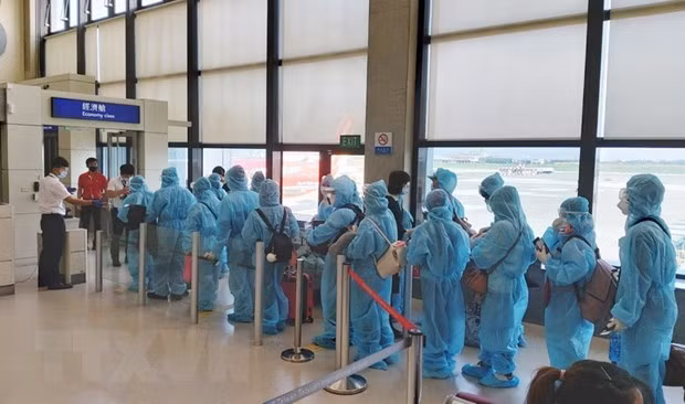 Vietnam trae de regreso a casa a cerca 280 ciudadanos desde Europa ảnh 1 Vietnam trae de regreso a casa a cerca 280 ciudadanos desde Europa ảnh 1