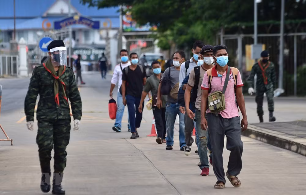 Tailandia registra primer contagio comunitario del COVID-19 tras 101 días ảnh 1 Tailandia registra primer contagio comunitario del COVID-19 tras 101 días ảnh 1