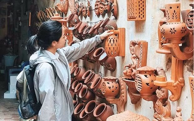 Hanoi aspira a incrementar sus exportaciones de productos artesanales ảnh 1 Hanoi aspira a incrementar sus exportaciones de productos artesanales ảnh 1