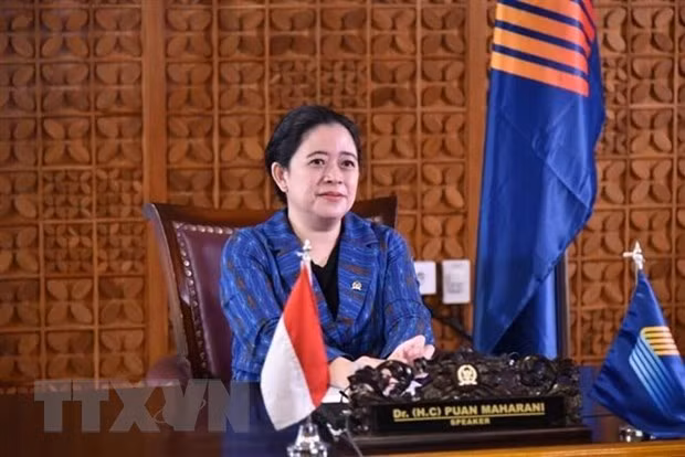 Presidenta de Cámara Baja de Indonesia aprecia desempeño del Parlamento vietnamita en AIPA ảnh 1