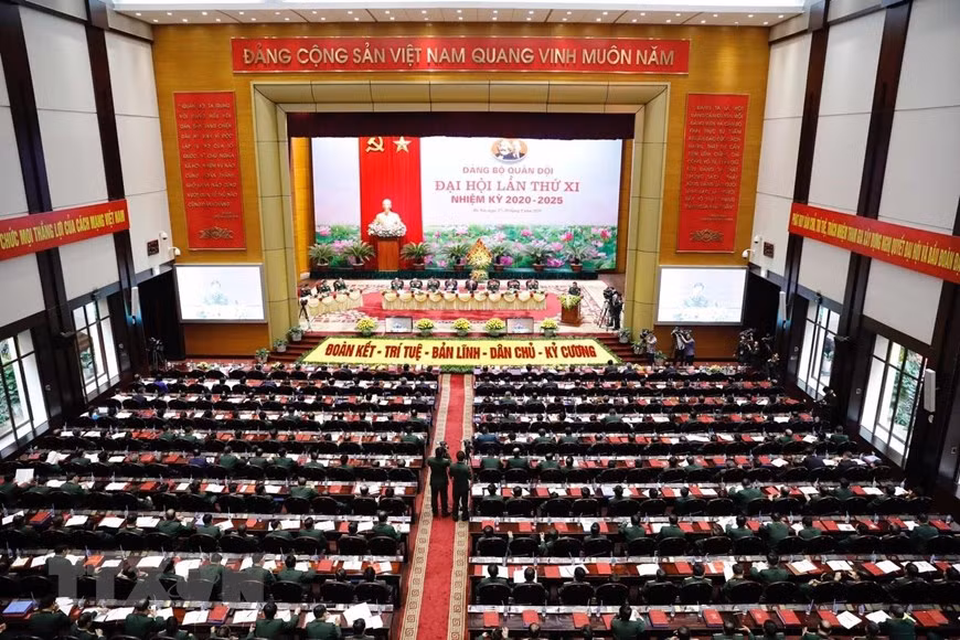 Sesiona asamblea partidista del Ejército vietnamita ảnh 1