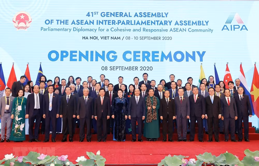 Inauguran XLI Asamblea General de la Asamblea Interparlamentaria de ASEAN ảnh 1