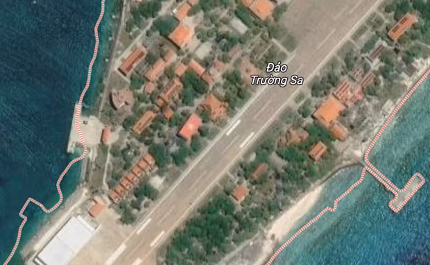 Google Maps restaura imagen de bandera nacional vietnamita en isla de Truong Sa Lon ảnh 1