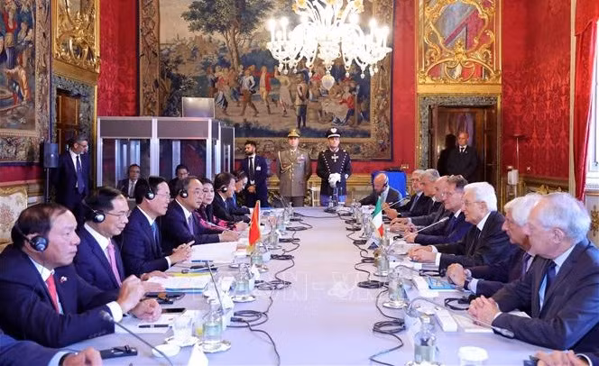 Agencias noticiosas italianas resaltan visita estatal del presidente vietnamita ảnh 1