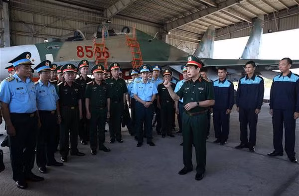 Destacan papel y responsabilidad de fuerza aérea en defensa nacional ảnh 1