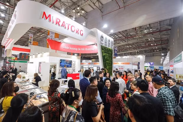 Exposición internacional de alimentos y bebidas atrae a más de 10 mil marcas ảnh 1 Exposición internacional de alimentos y bebidas atrae a más de 10 mil marcas ảnh 1