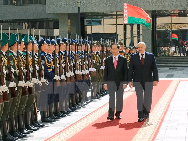 Vietnam y Belarús elevarán intercambio comercial a 500 millones de dólares ảnh 1 Vietnam y Belarús elevarán intercambio comercial a 500 millones de dólares ảnh 1