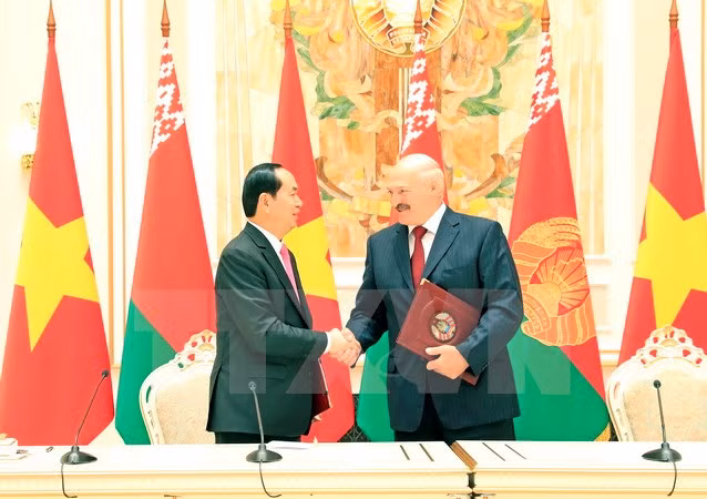 Declaración conjunta Vietnam- Belarús: otra muestra de voluntad de ampliar la asociación bilateral ảnh 1