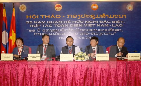 Pasan revista a más de medio siglo de relación tradicional entre Vietnam y Laos ảnh 1