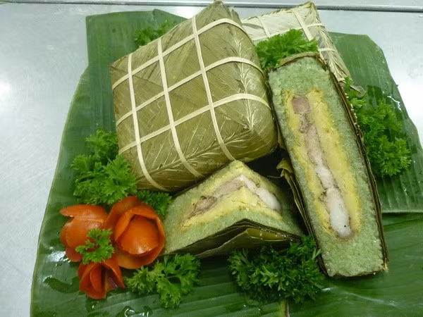Banh Chung, un manjar especial del Tet ảnh 1