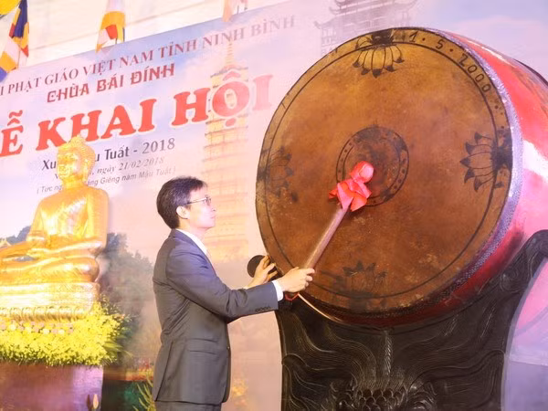 Vicepremier inaugura Festival de Pagoda Bai Dinh ảnh 1