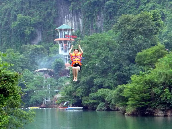 Quang Binh planea construir sistema de tirolina más largo del mundo ảnh 1