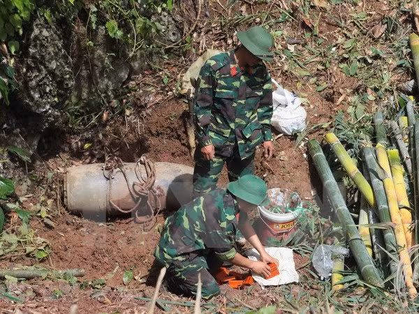 Moviliza Vietnam recursos nacionales y extranjeros a superación de secuelas de bomba ảnh 1 Moviliza Vietnam recursos nacionales y extranjeros a superación de secuelas de bomba ảnh 1
