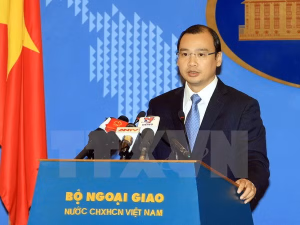 Vietnam exhorta fin de acciones ilegales taiwanesas en isla de Ba Binh ảnh 1