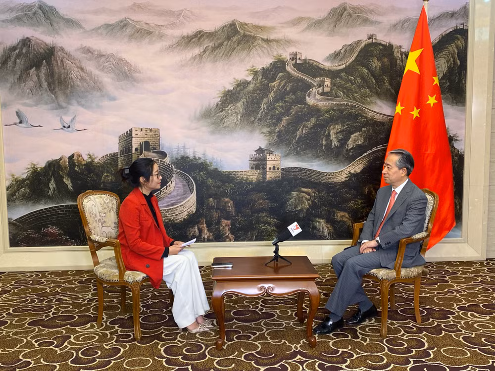 Embajador chino: Cooperación sustantiva con Vietnam será promovida en diferentes sectores ảnh 2 Embajador chino: Cooperación sustantiva con Vietnam será promovida en diferentes sectores ảnh 2