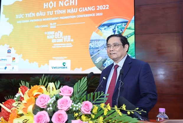 Exhorta premier vietnamita a promover inversiones en provincia de Hau Giang ảnh 1 Exhorta premier vietnamita a promover inversiones en provincia de Hau Giang ảnh 1