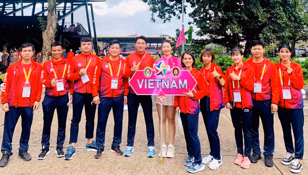 Compite Vietnam en XX Juegos Universitarios de la ASEAN en Tailandia ảnh 1
