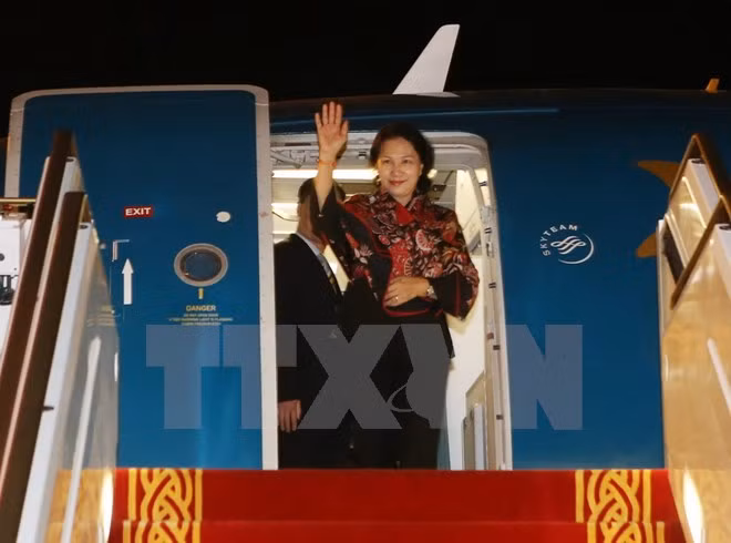 Exitosos viajes a India y EAU de líder parlamentaria vietnamita ảnh 1 Exitosos viajes a India y EAU de líder parlamentaria vietnamita ảnh 1