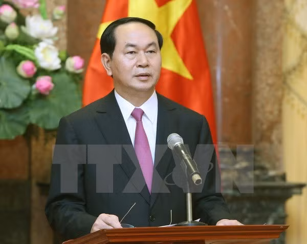 Mar e islas son parte inseparable de la patria, enfatiza presidente vietnamita ảnh 1 Mar e islas son parte inseparable de la patria, enfatiza presidente vietnamita ảnh 1