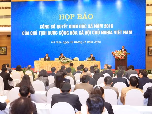 Vietnam publica Decisión de Amnistía 2016 ảnh 1 Vietnam publica Decisión de Amnistía 2016 ảnh 1