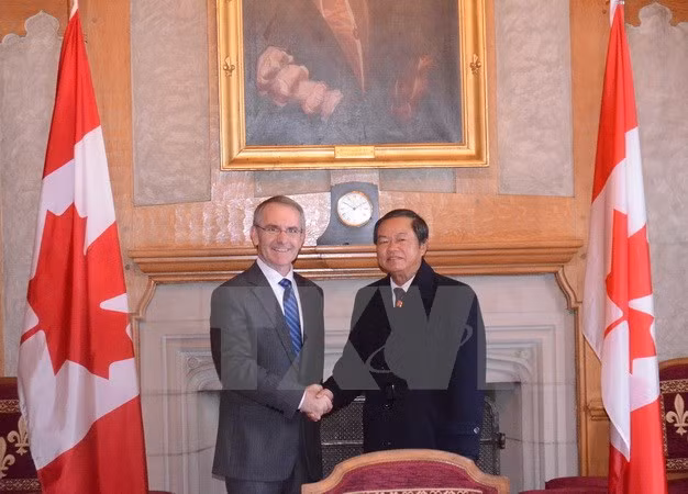 Continúan actividades de delegación parlamentaria de Vietnam en Canadá ảnh 1
