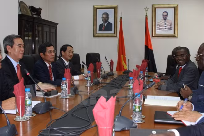 Encaminan Vietnam y Angola hacia robustecimiento de relaciones bilaterales ảnh 1