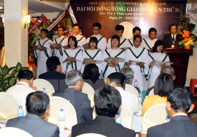 Inauguran Asamblea General de Iglesia Evangélica de Vietnam ảnh 1 Inauguran Asamblea General de Iglesia Evangélica de Vietnam ảnh 1