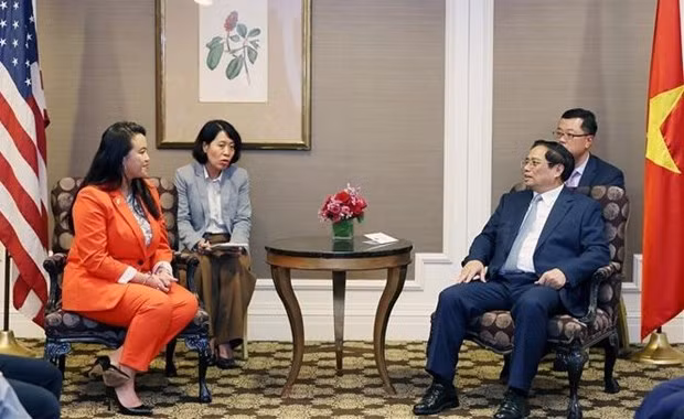 Premier vietnamita recibe a políticos del Área de Bahía de San Francisco ảnh 1