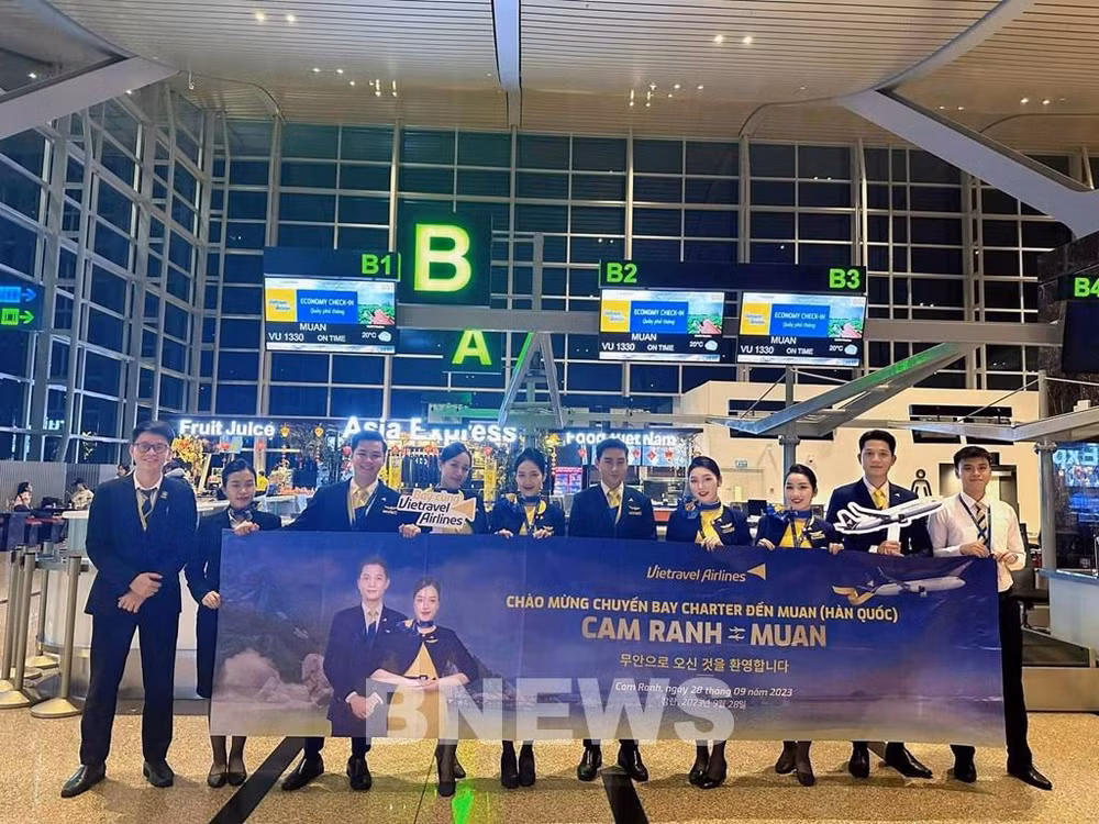 Vietravel Airlines opera ruta directa Nha Trang-Muan ảnh 1 Vietravel Airlines opera ruta directa Nha Trang-Muan ảnh 1