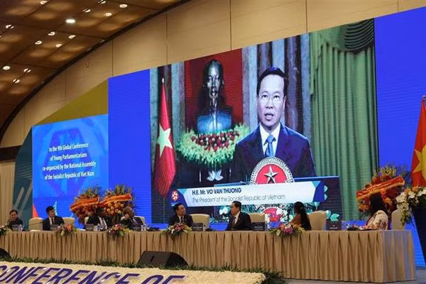 Inauguran en Vietnam IX Conferencia global de jóvenes parlamentarios ảnh 3