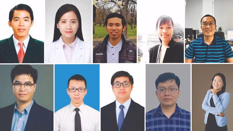 Otorgan premio Globo de Oro 2023 a 10 científicos jóvenes de Vietnam ảnh 1