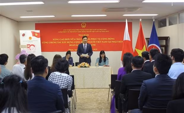 Estudian medidas para desarrollar comunidad vietnamita en Japón ảnh 1