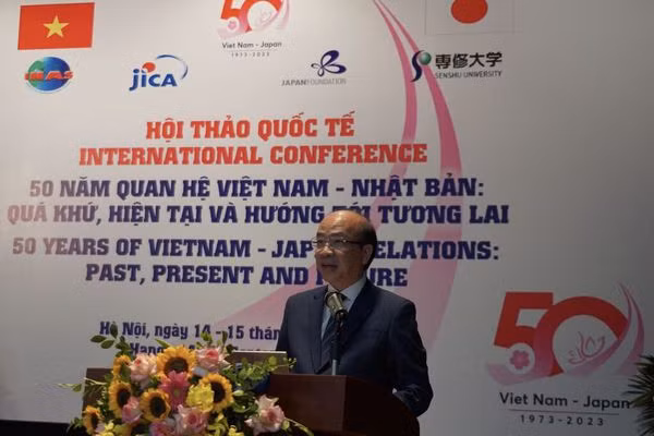 Seminario analiza 50 años de relaciones diplomáticas Vietnam-Japón ảnh 1 Seminario analiza 50 años de relaciones diplomáticas Vietnam-Japón ảnh 1