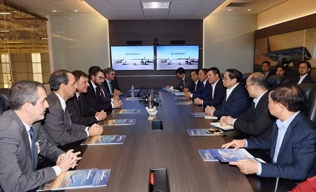 Primer ministro llega a Sao Paulo para iniciar su visita a Brasil ảnh 4