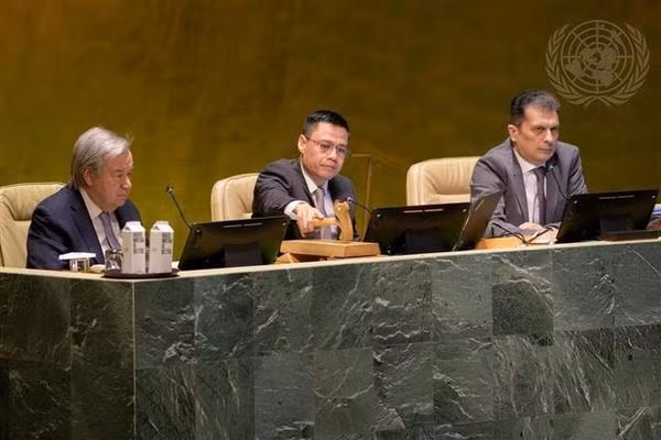 Vietnam cumple con éxito su mandato de Vicepresidente de 77ª Asamblea General de la ONU ảnh 1