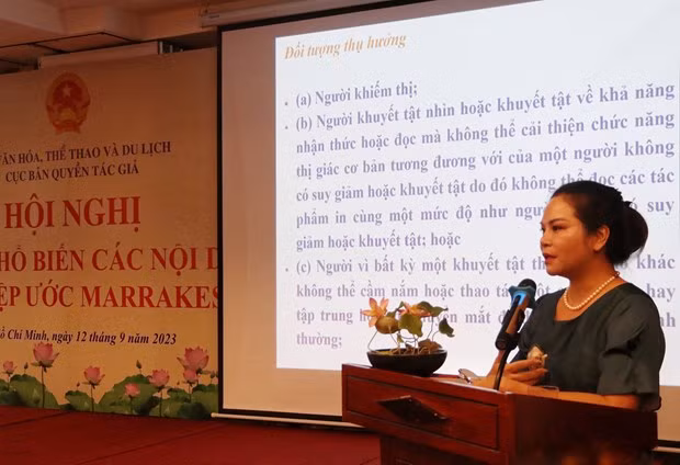 Tratado de Marrakech mejora el acceso de discapacitados vietnamitas a la lectura ảnh 1