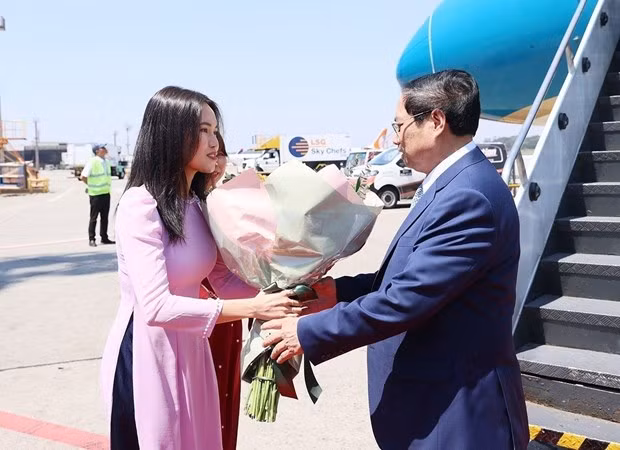 Primer ministro llega a Sao Paulo para iniciar su visita a Brasil ảnh 1