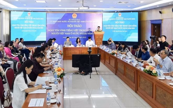 Difunden valor del idioma y cultura nacional entre comunidad vietnamita en ultramar ảnh 1 Difunden valor del idioma y cultura nacional entre comunidad vietnamita en ultramar ảnh 1