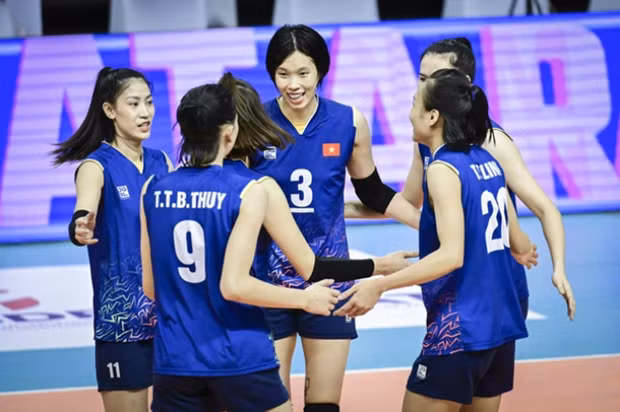 Vietnam avanza por primera vez a semifinales del campeonato asiático de voleibol ảnh 1