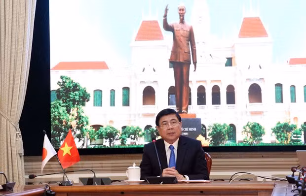 Ciudad Ho Chi Minh y prefectura japonesa de Aichi aumentarán reuniones virtuales en medio del COVID-19 ảnh 1 Ciudad Ho Chi Minh y prefectura japonesa de Aichi aumentarán reuniones virtuales en medio del COVID-19 ảnh 1